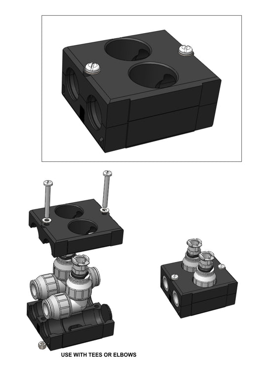 EasiFit manifold blocks