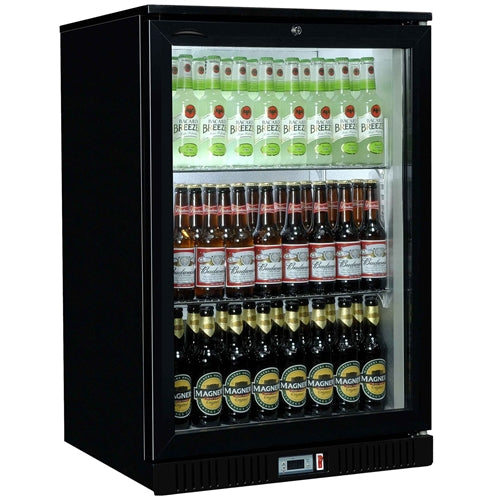 Coolpoint HX101 - Single Door Black Bottle Cooler